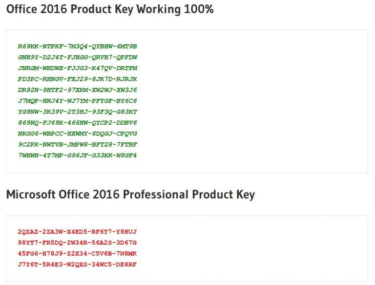 microsoft office product key activation